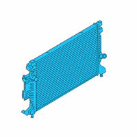 OEM 2020 Ford Escape RADIATOR ASY Diagram - LX6Z-8005-M