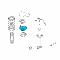 OEM 2021 Nissan GT-R Insulator Assy-Mounting, Shock Absorber Diagram - 54320-JF03B