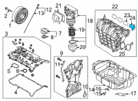 OEM 2021 Hyundai Santa Fe Gasket-PCV FKM Diagram - 28411-2S020