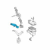 OEM 2007 Lexus RX350 Inlet, Air Cleaner, NO.2 Diagram - 17752-31050