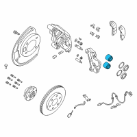 OEM Nissan NV1500 Piston Diagram - 41121-1PA0A