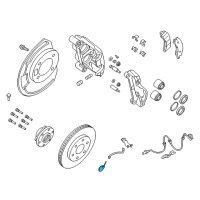 OEM 2020 Nissan Titan XD Hose Assembly-Brake Front Diagram - 46211-EZ60A