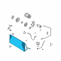 OEM 2002 Buick Regal Condenser Diagram - 52479857
