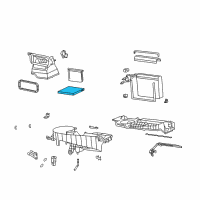 OEM Pontiac Filter Diagram - 88970273