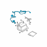 OEM 2013 Dodge Avenger Battery Wiring Diagram - 4795599AJ