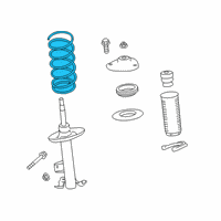 OEM 2020 Infiniti QX50 Front Spring Diagram - 54010-5NA0B