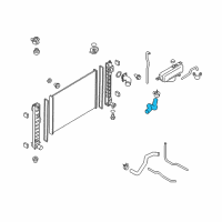 OEM 2012 Infiniti M37 Hose-Radiator, Upper Diagram - 21501-1CB0A