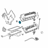 OEM 1998 Ford F-250 Pulley Diagram - XL1Z-6312-DA