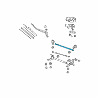 OEM 2010 Honda Accord Rod Unit B Diagram - 76550-TE0-004