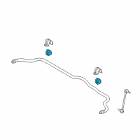 OEM Hyundai Sonata Bush-Stabilizer Bar Diagram - 54813-C1300