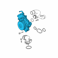 OEM 2019 Ram 1500 Classic Water Pump Diagram - 68211202AB