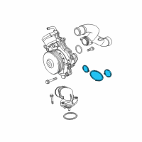 OEM Jeep Grand Cherokee Seal-Water Pump Diagram - 68147596AA