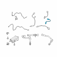 OEM 2017 Ford Transit-250 Rear Oxygen Sensor Diagram - CK4Z-9G444-D