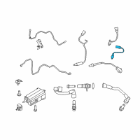 OEM 2016 Ford Transit-350 HD Rear Oxygen Sensor Diagram - CK4Z-9G444-D