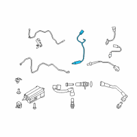 OEM 2016 Ford Transit-350 HD Front Oxygen Sensor Diagram - GK4Z-9F472-A