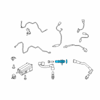 OEM Connector Tube Diagram - BR3Z-9F695-A