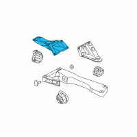 OEM BMW 535i Engine Mount Right Diagram - 22-11-6-776-676