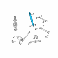 OEM 2009 Dodge Nitro ABSORBER-Suspension Diagram - 52109912AG