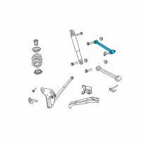 OEM 2010 Jeep Liberty Upper Control Arm Diagram - 52125321AC