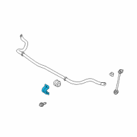 OEM Hyundai Bracket-Stabilizer Bar Diagram - 54815-26100