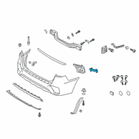 OEM 2019 Kia Sorento REFLECTOR/REFLEX Assembly Diagram - 92406C6500