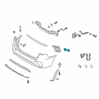 OEM Kia Sorento REFLECTOR/REFLEX Assembly Diagram - 92406C6500