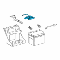 OEM Lexus GS450h Wire, Fuse Block Diagram - 82223-30130