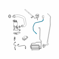 OEM Chrysler Hose-Vacuum Diagram - 52855832AB