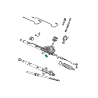 OEM 2007 Honda Pilot Bushing, Gear Box Mounting Diagram - 53685-S3V-A01