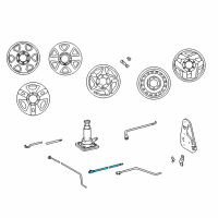 OEM 2000 Toyota Tacoma Extension Diagram - 09115-04030