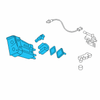 OEM 2008 Pontiac G5 Vapor Canister Diagram - 19259321