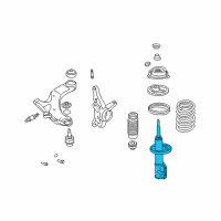 OEM 2004 Hyundai Elantra Strut Assembly, Front, Right Diagram - 54661-2D100