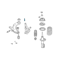 OEM Hyundai Tiburon Bolt Diagram - 54565-38010