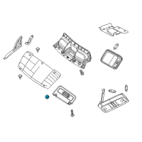 OEM 2019 Nissan NV2500 Holder-SUNVISOR Diagram - 96409-1PA0A