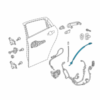 OEM Buick Regal Sportback Control Cable Diagram - 13485613