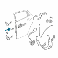 OEM 2018 Buick Regal Sportback Door Check Diagram - 39089088