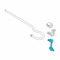 OEM 2002 Lexus SC430 Link Assy, Rear Stabilizer, LH Diagram - 48840-50010