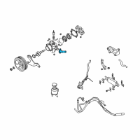 OEM Infiniti M37 Connector Assembly-Power Steer Pump Diagram - 49161-JK02A