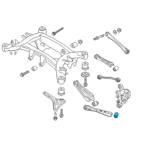 OEM BMW X4 Rubber Mounting Diagram - 33-30-6-786-980