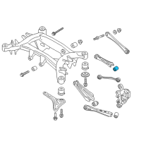 OEM BMW X4 Rubber Mounting Diagram - 33-30-6-786-993