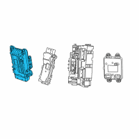 OEM 2019 Jeep Compass MODULE-AWD DRIVELINE Diagram - 68296923AJ