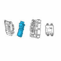 OEM Jeep Module-Transmission Control Diagram - 68294441AA