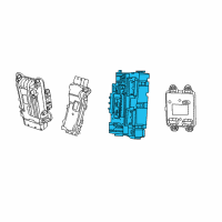 OEM 2021 Jeep Compass Module-Body Controller Diagram - 68411148AF