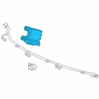 OEM Cadillac SRX Module Diagram - 22994596