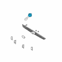 OEM 2001 Ford Focus Socket & Wire Diagram - F1TZ-13411-C