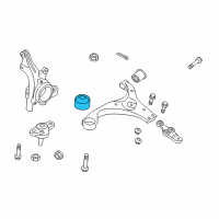 OEM 2011 Kia Forte Koup Bush-Front Lower Arm(G) Diagram - 545840Q000