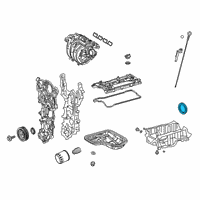 OEM 2019 Toyota Camry Rear Seal Diagram - 90311-A0035