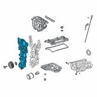 OEM 2022 Toyota Corolla Cross Outer Timing Cover Diagram - 11320-F2010