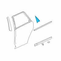 OEM 2015 Chevrolet Captiva Sport Applique Diagram - 95238096