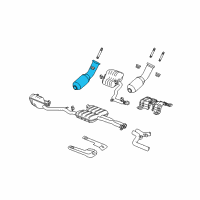 OEM 2010 Chrysler 300 Converter-Front Diagram - 4578447AD